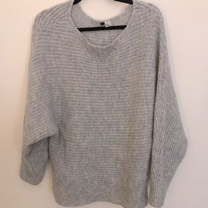 H&M grey shrug sweater